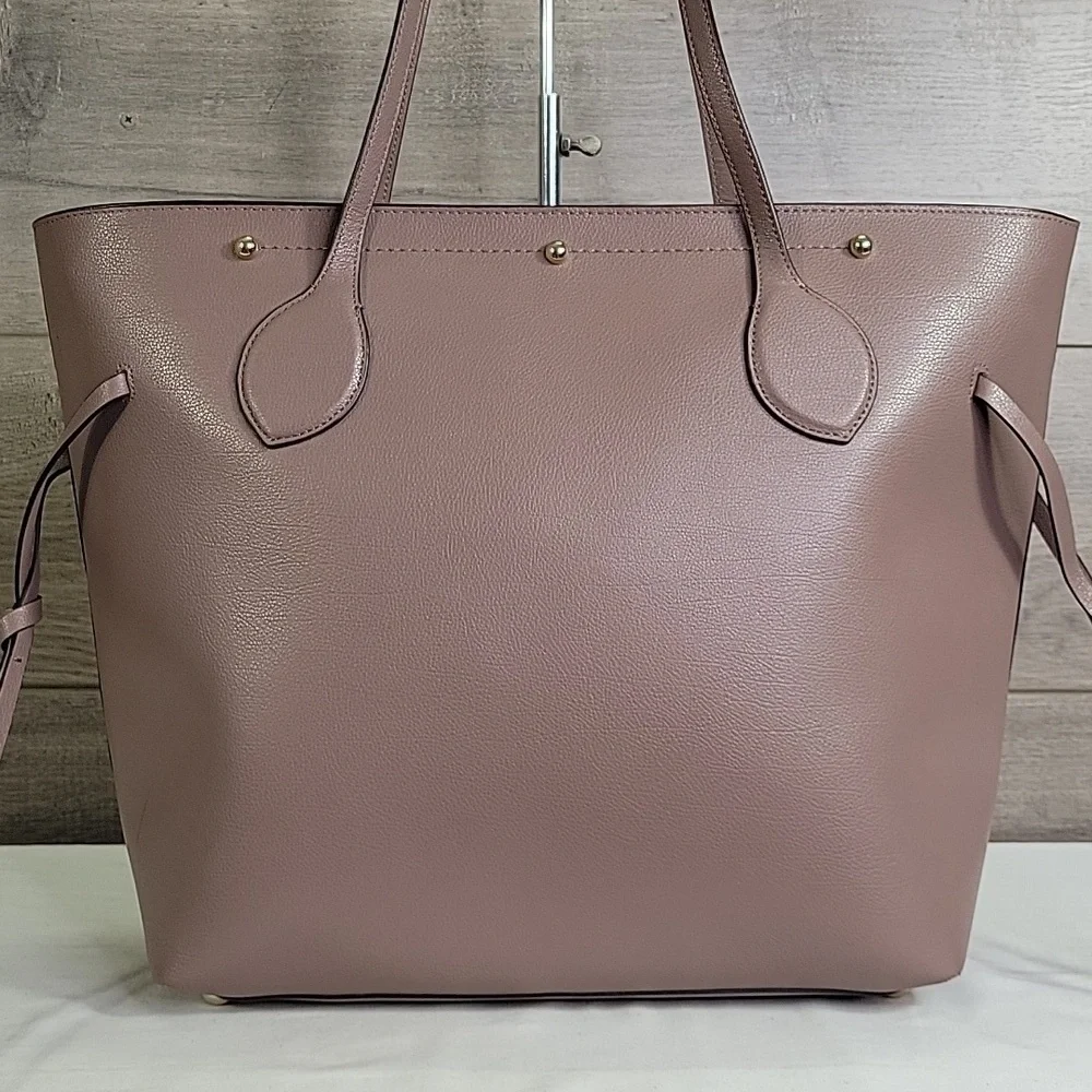 Rebecca Minkoff Elegant Brown Leather Tote Bag
